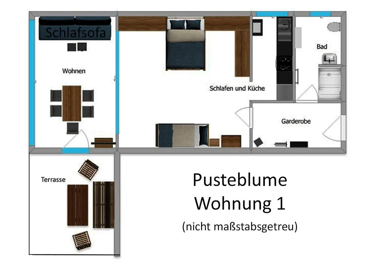 Happy Place Pusteblume Halblech